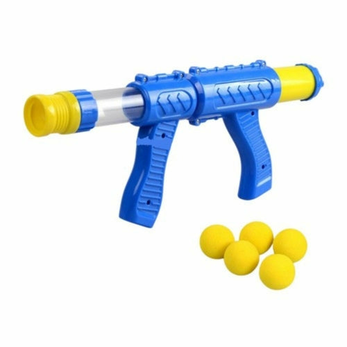 Boomstick Toy Ball Launcher With 6 Foam Balls