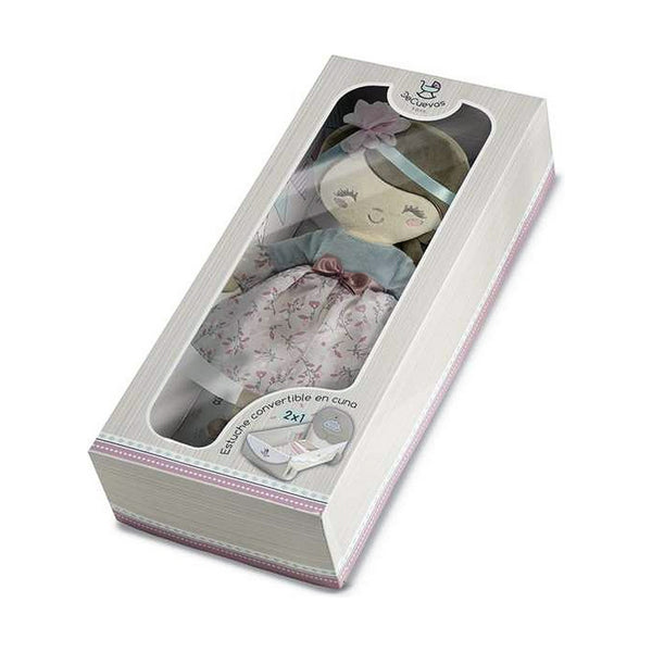 Rag Doll Decuevas Provenza Case that converts into a cot 36 cm Fluffy