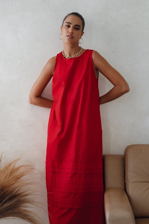 Beloved Cara Slip on Cotton Maxi Dress