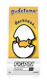 FiGPiN Gudetama [Darkness] #512 Limited Edition 1500