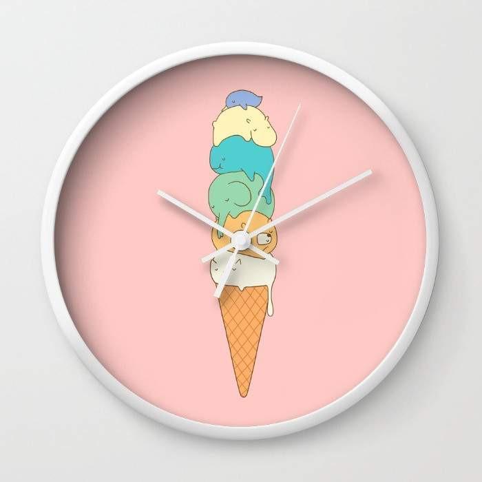 Melting Wall clock