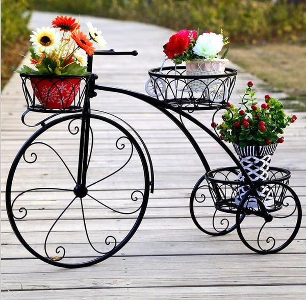 Handmade Bicycle Plant Stand