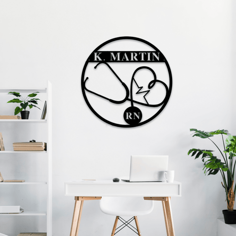 Nurse Personalized Monogram