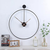 Minimalist Walnut Wall Clock