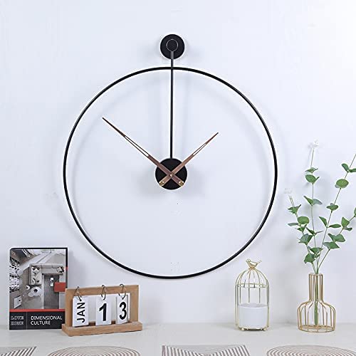 Minimalist Walnut Wall Clock