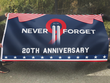 Never Forget - 20th Anniversary Flag