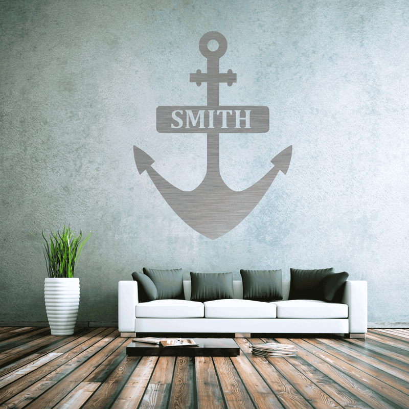 Anchor Name Monogram