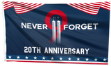 Never Forget - 20th Anniversary Flag