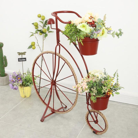 Vintage Bicycle Plant Stand