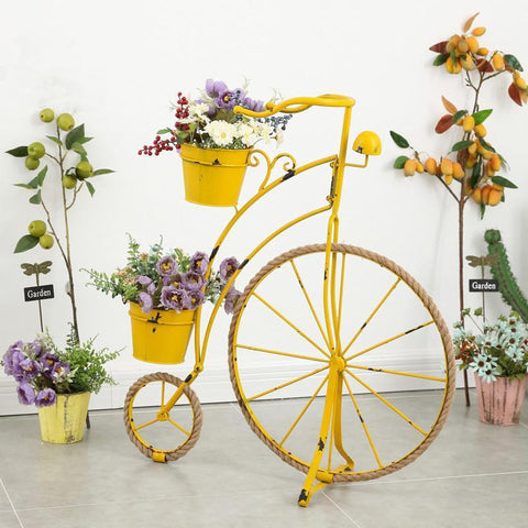 Vintage Bicycle Plant Stand