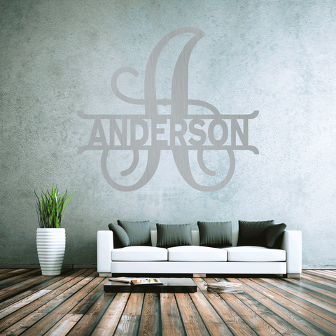 Script Letter Monogram