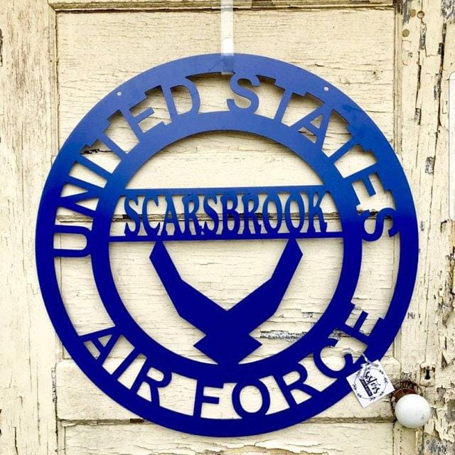 Personalized US Airforce Monogram