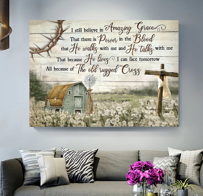 Amazing Grace Canvas Wall Art