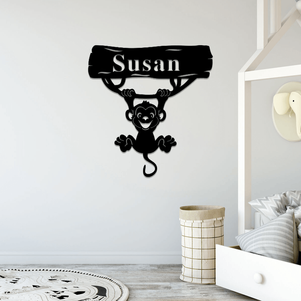 Monkey Nursery Sign