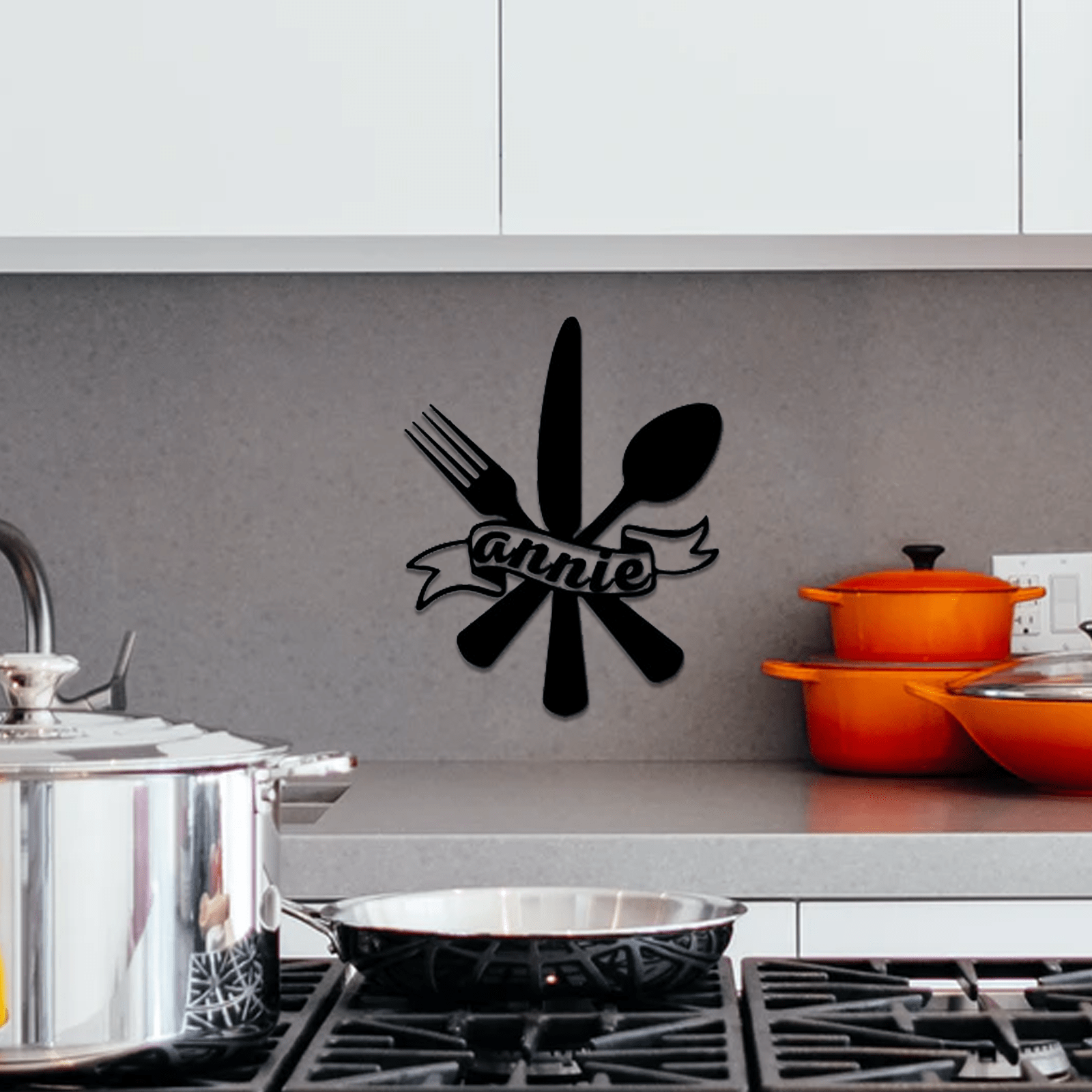 Kitchen Name Decor