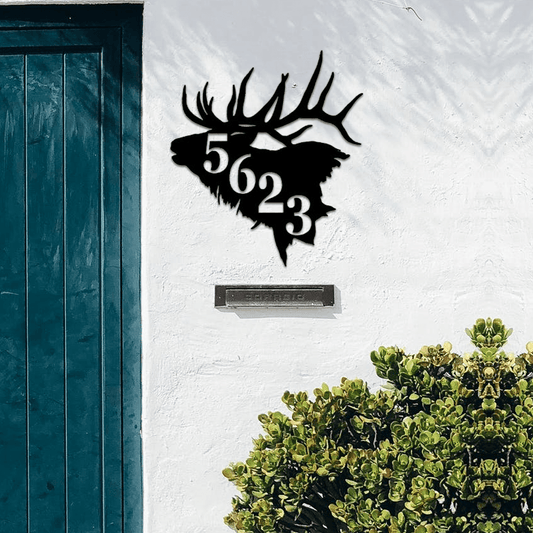 Personalized Elk Address