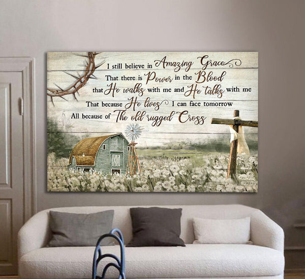 Amazing Grace Canvas Wall Art