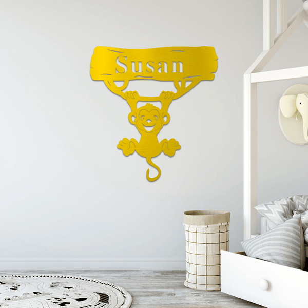 Monkey Nursery Sign