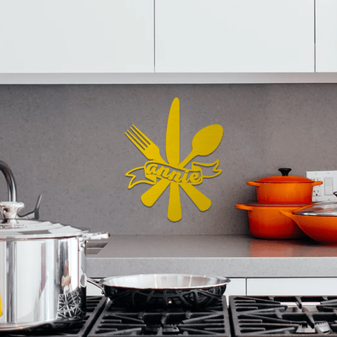 Kitchen Name Decor