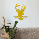 Deer Head Sign