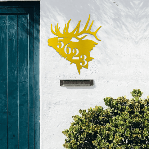 Personalized Elk Address