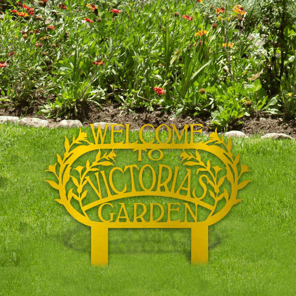 Personalized Gardener Stake