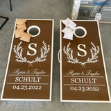 Custom Wedding Cornhole Board