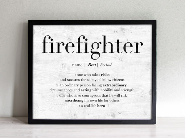 Firefighter Canvas