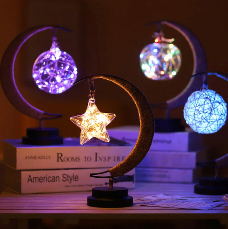 Enchanted Lunar Star Lamp