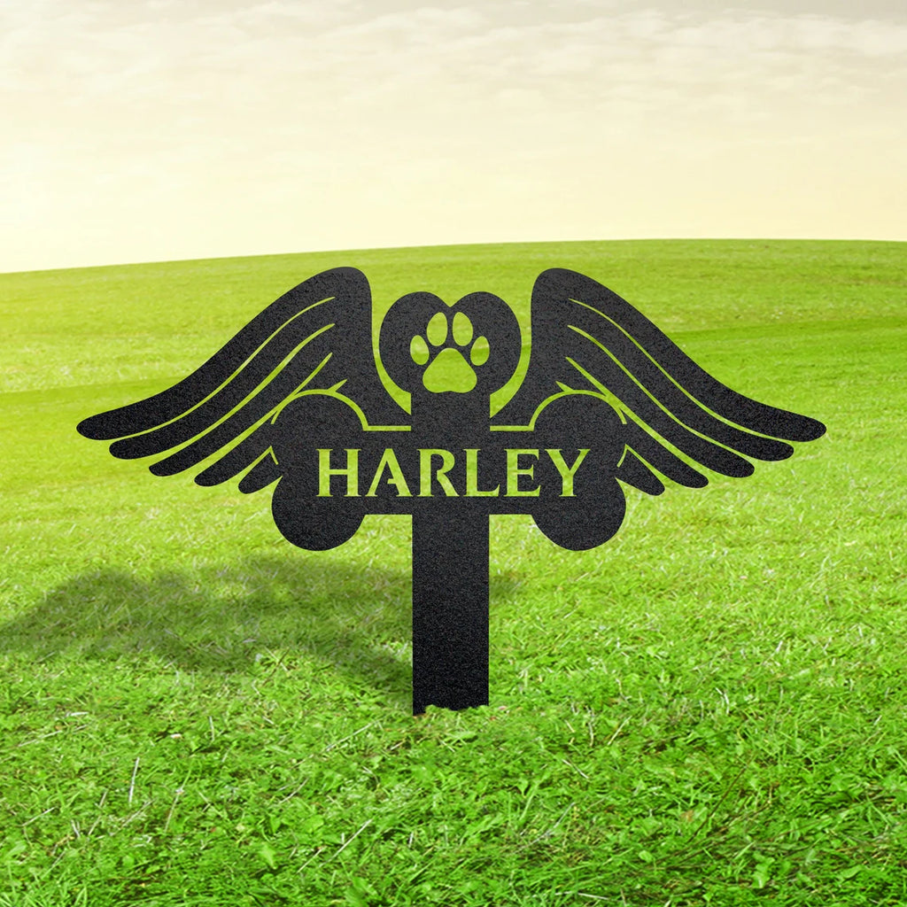 Personalized Dog Memorial Stake