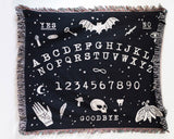 Ouija Board Woven Throw Blanket