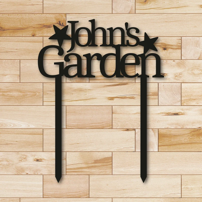 Papa's Garden Metal Sign