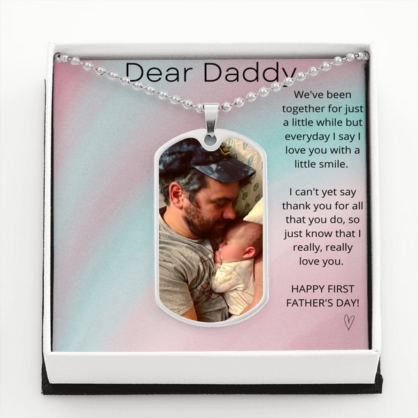 First Father's Day Gift for Dad