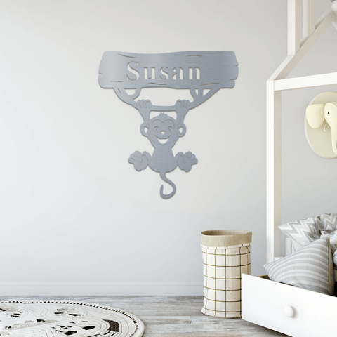 Monkey Nursery Sign