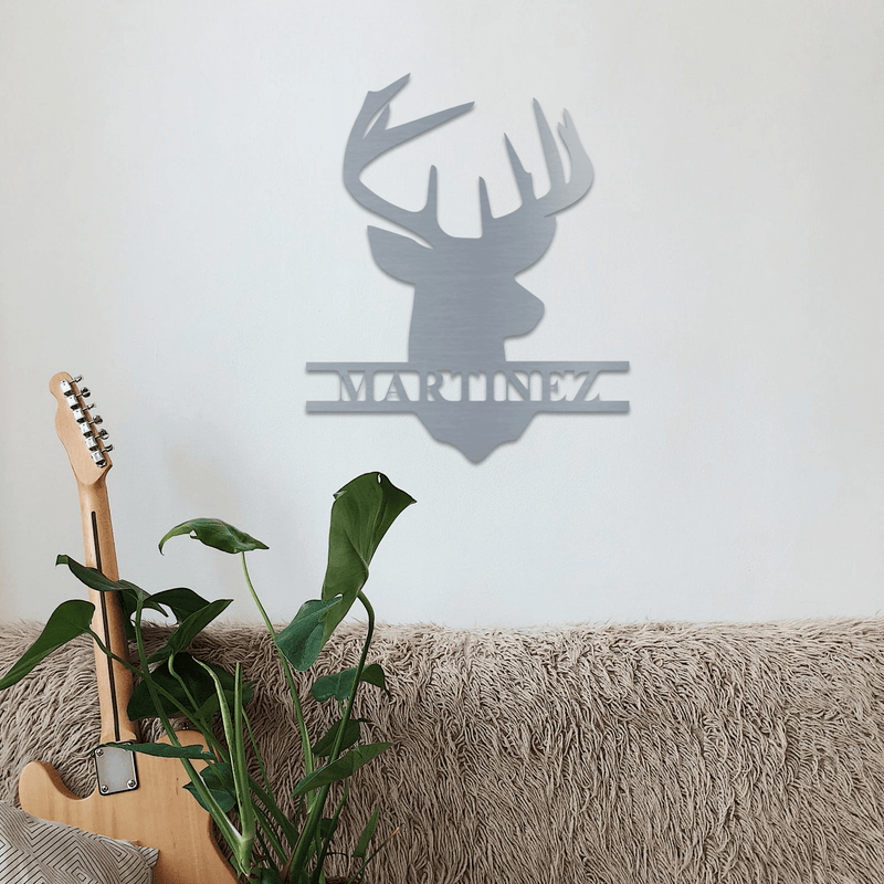 Deer Head Sign