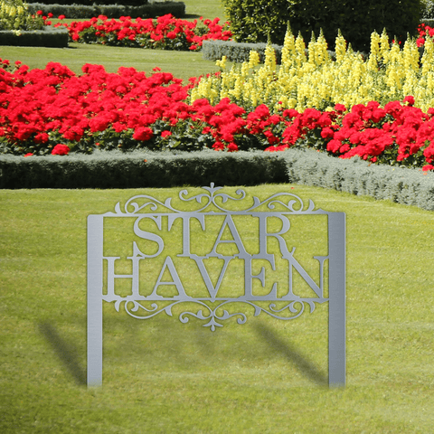 Swirl Garden Stake