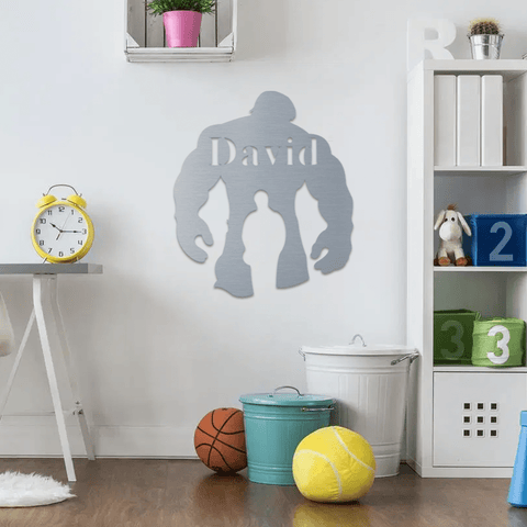 Hulk Nursery Sign